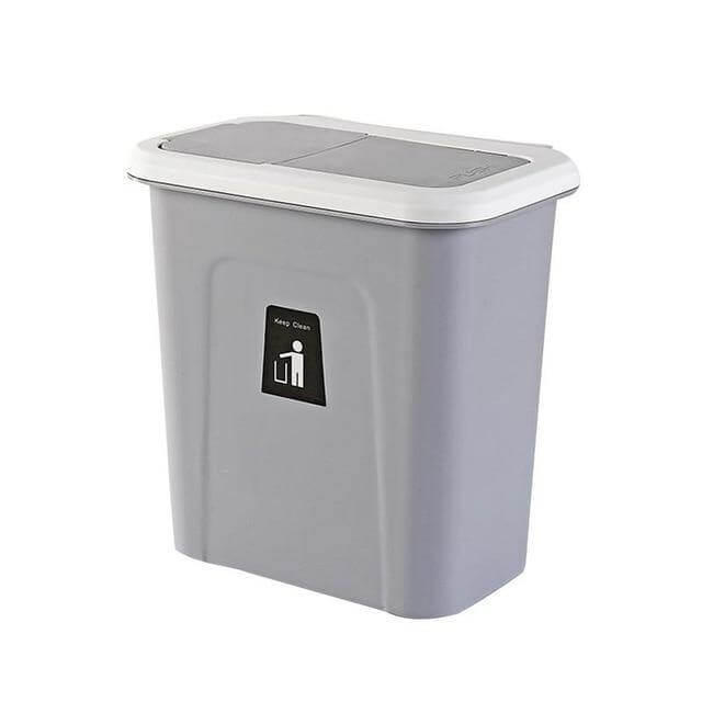 Lisslune | Push-top Trash Can