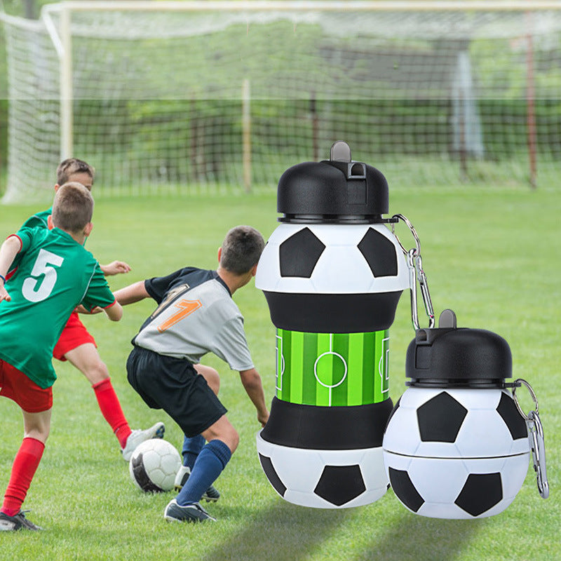 Lisslune | Basketball Leakproof Folding Thermos