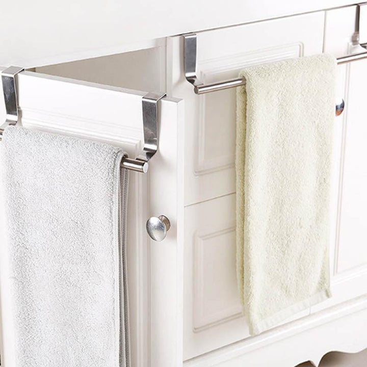 Lisslune | Towel holder made of stainless steel for cabinet doors