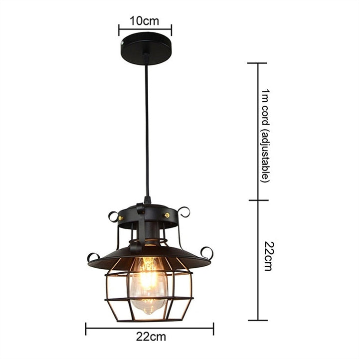 Lisslune | Retro Antique Industrial Loft Ceiling Lamp