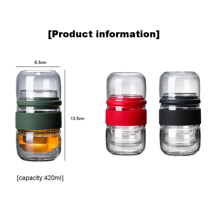 Lisslune | Mini Pocket Thermoresistant Travel Teapot