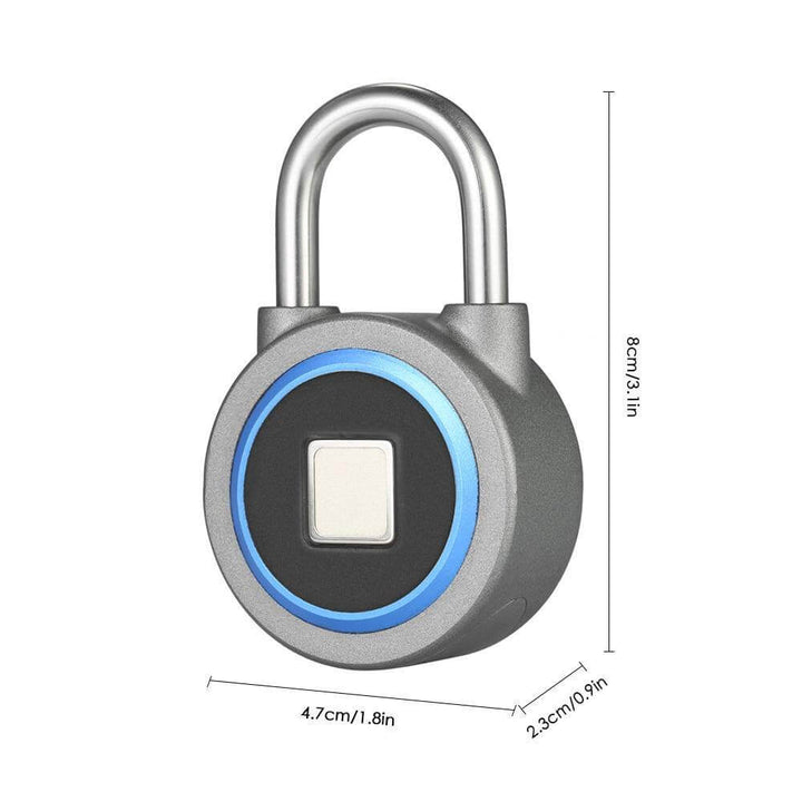 Lisslune | Smarter Theft Protection Fingerprint Keyless Padlock