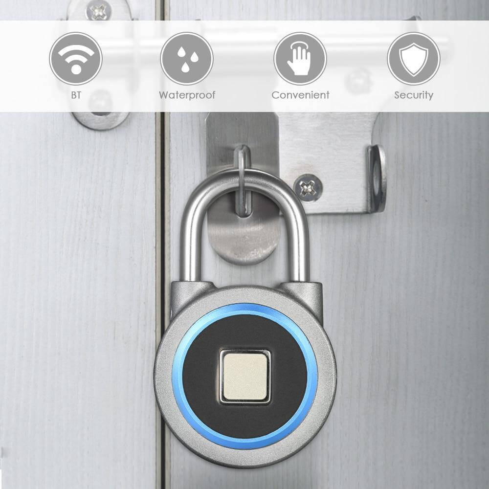 Lisslune | Smarter Theft Protection Fingerprint Keyless Padlock