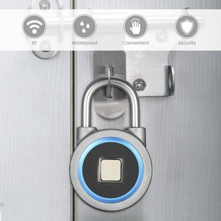 Lisslune | Smarter Theft Protection Fingerprint Keyless Padlock