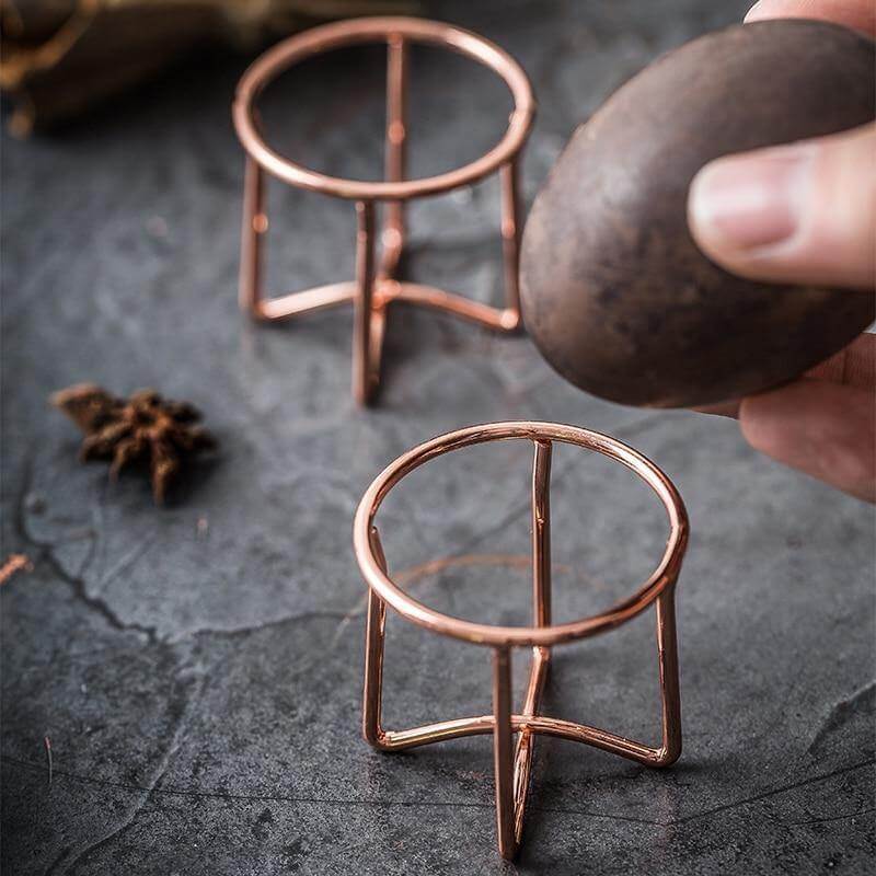 Lisslune | 3pcs Elegant Metal Egg Holder