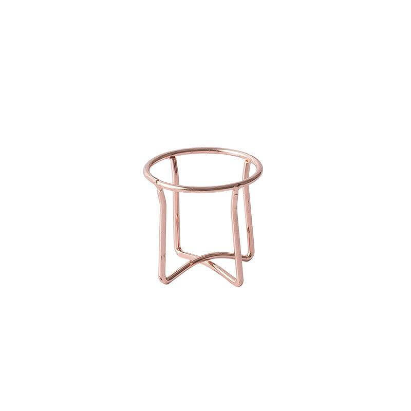 Lisslune | 3pcs Elegant Metal Egg Holder