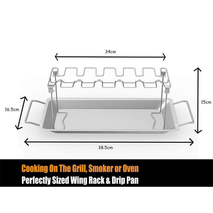 Lisslune | Stainless Steel Chicken Wing Rack