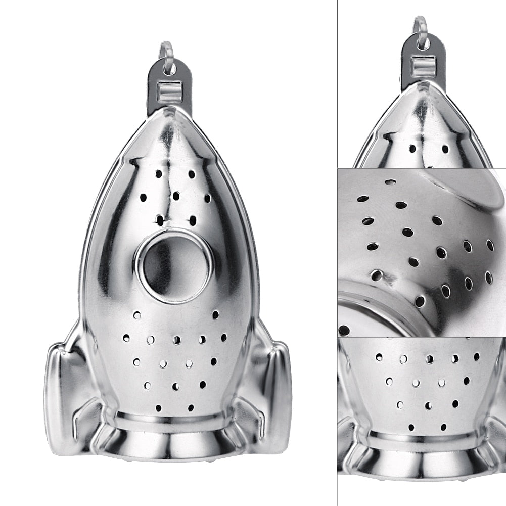 Lisslune | Stainless Steel Rocket Tea Filter Infuser