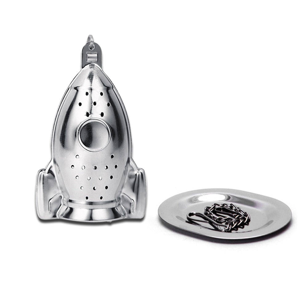 Lisslune | Stainless Steel Rocket Tea Filter Infuser