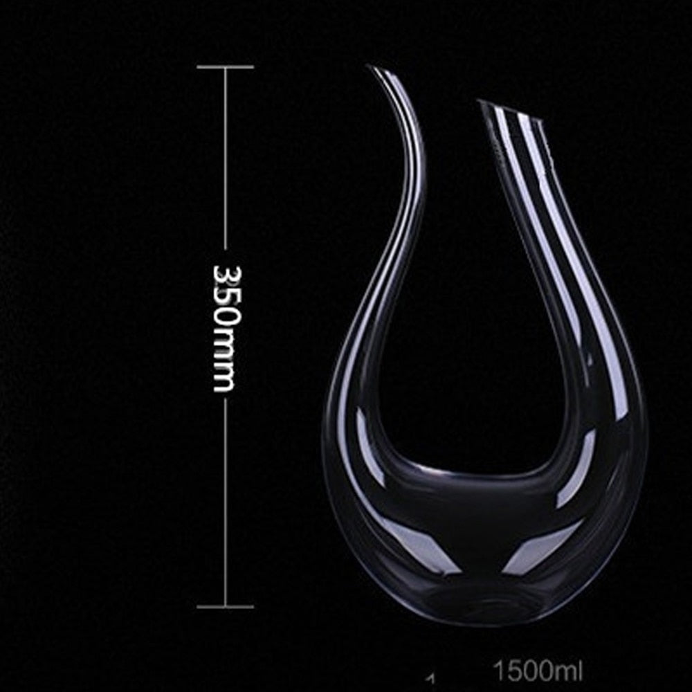 Lisslune | Handmade Crystal Unique Wine Decanter