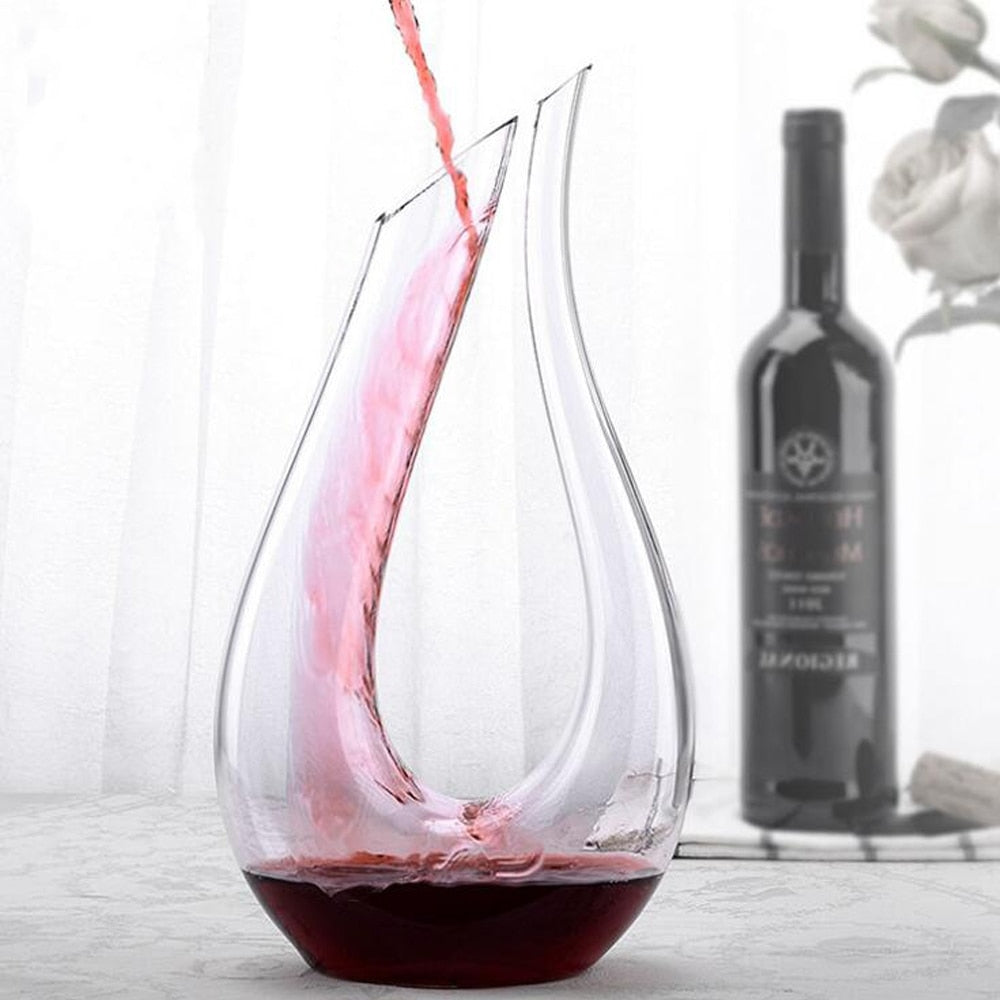 Lisslune | Handmade Crystal Unique Wine Decanter