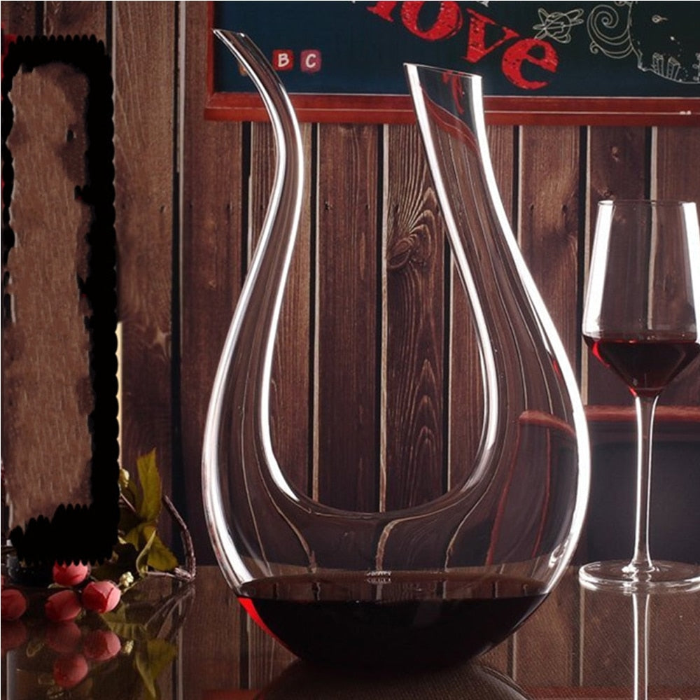 Lisslune | Handmade Crystal Unique Wine Decanter