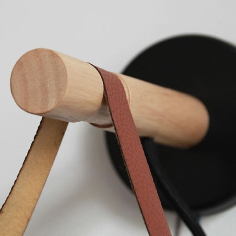 Lisslune | Wooden Nordic Wall Lamp – Minimalist Hanging Light Fixture