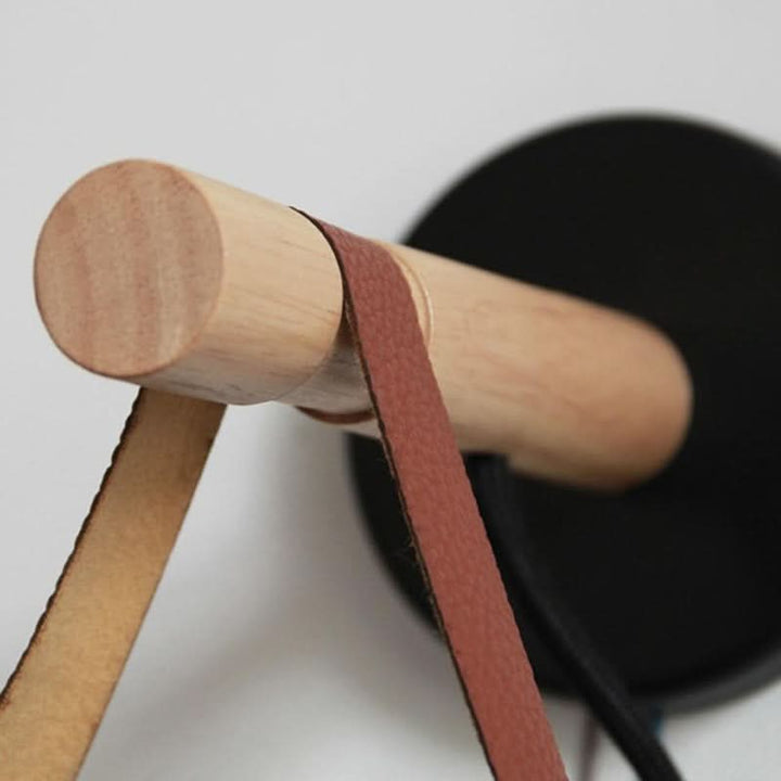 Lisslune | Wooden Nordic Wall Lamp – Minimalist Hanging Light Fixture