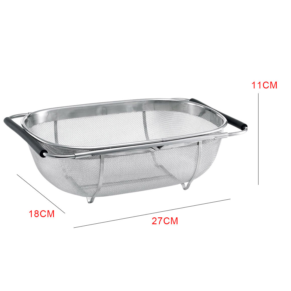 Lisslune | Retractable Oval Sink Drain Basket