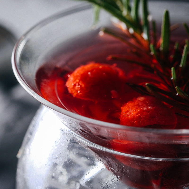 Lisslune | Crystal Iced Cone Cocktail Glass
