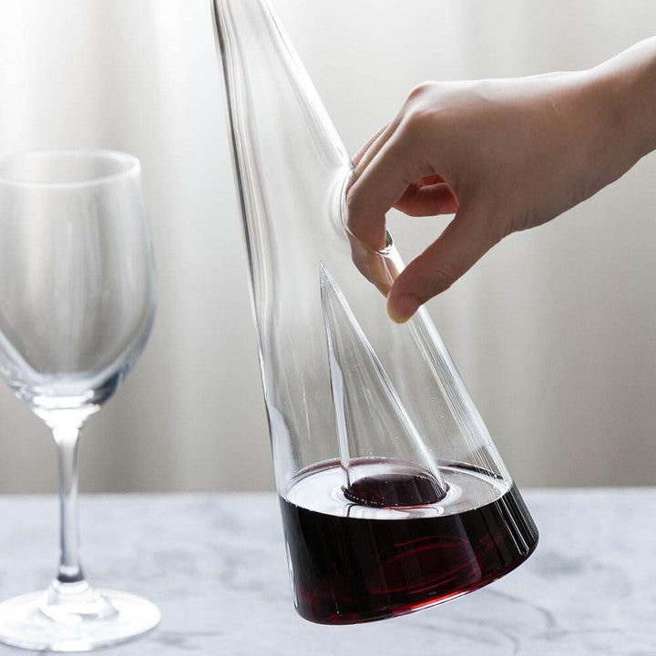 Lisslune | Creative Pyramid Glass Wine Decanter
