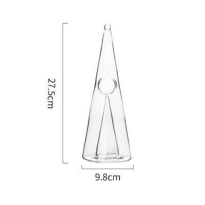 Lisslune | Creative Pyramid Glass Wine Decanter