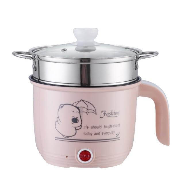 Lisslune | Mini Electric Double Layer Hot Pot Rice Cooker