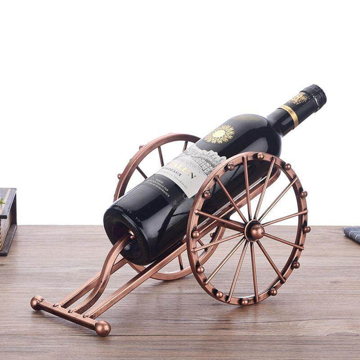 Lisslune | Antique Cannon Wine Bottle Holder