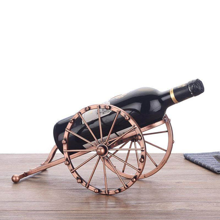 Lisslune | Antique Cannon Wine Bottle Holder