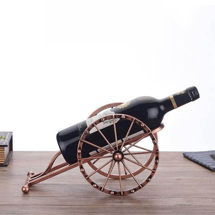 Lisslune | Antique Cannon Wine Bottle Holder