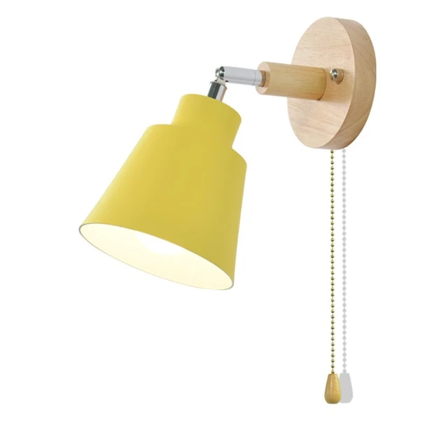 Lisslune | Rotatable Collin Wall Light with Pull Chain Switch