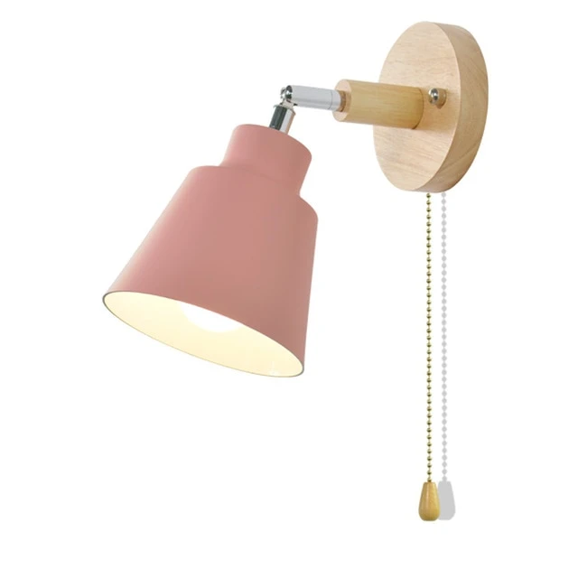 Lisslune | Rotatable Collin Wall Light with Pull Chain Switch
