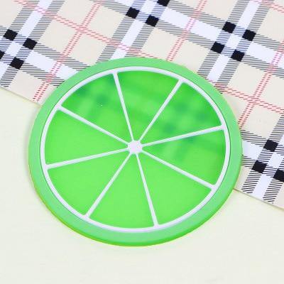 Lisslune | 5pcs Silicon Custom Fruit Coasters