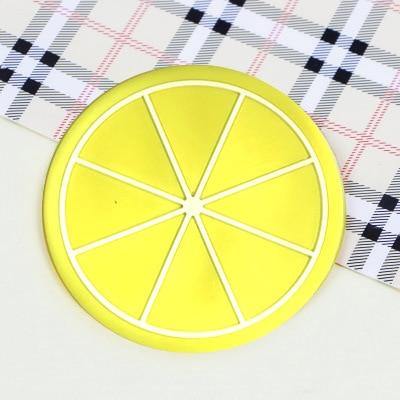 Lisslune | 5pcs Silicon Custom Fruit Coasters
