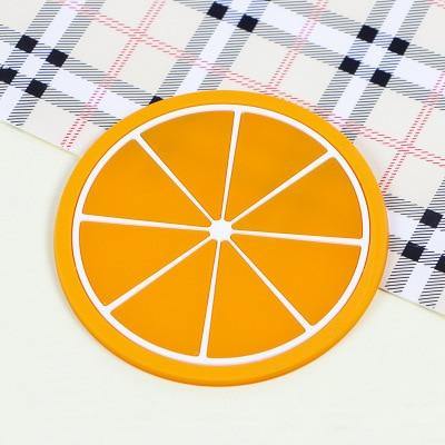 Lisslune | 5pcs Silicon Custom Fruit Coasters