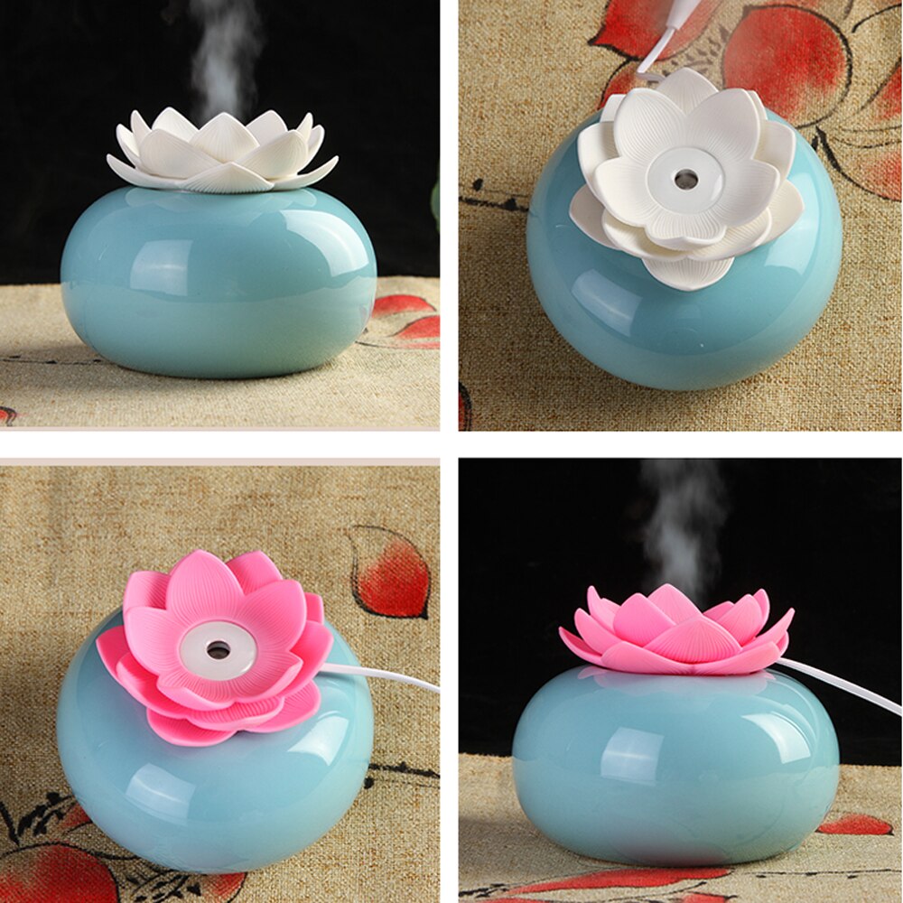 Lisslune | Lotus Ceramic Simplicity Aroma Humidifier