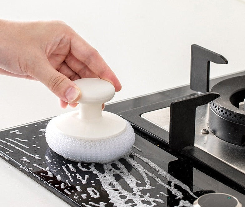 Lisslune | Easy Dishwashing Stainless Steel Ball Brush