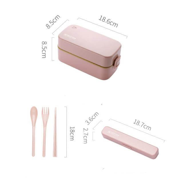 Lisslune | Japanese Easy Lunch Box Food Container