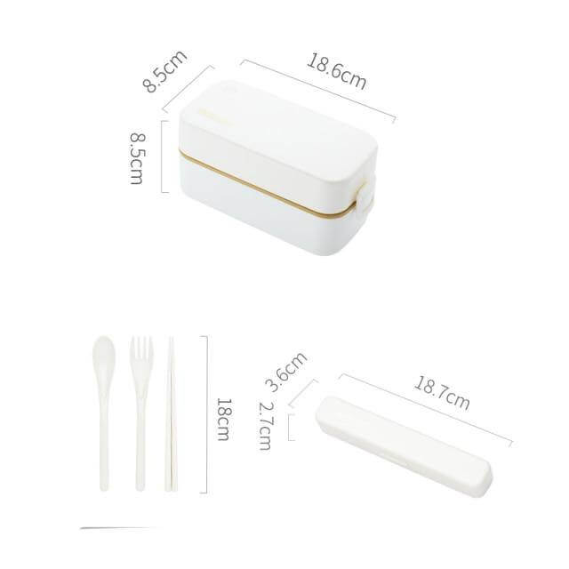 Lisslune | Japanese Easy Lunch Box Food Container
