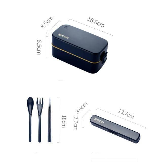 Lisslune | Japanese Easy Lunch Box Food Container