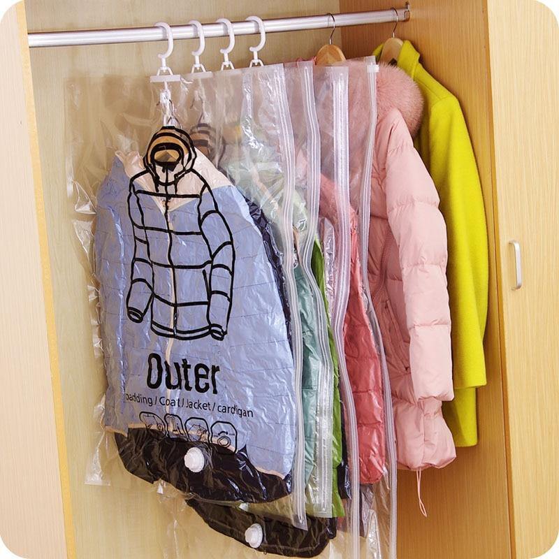 Lisslune | Closet Organizer Hanging Vacuum Bag