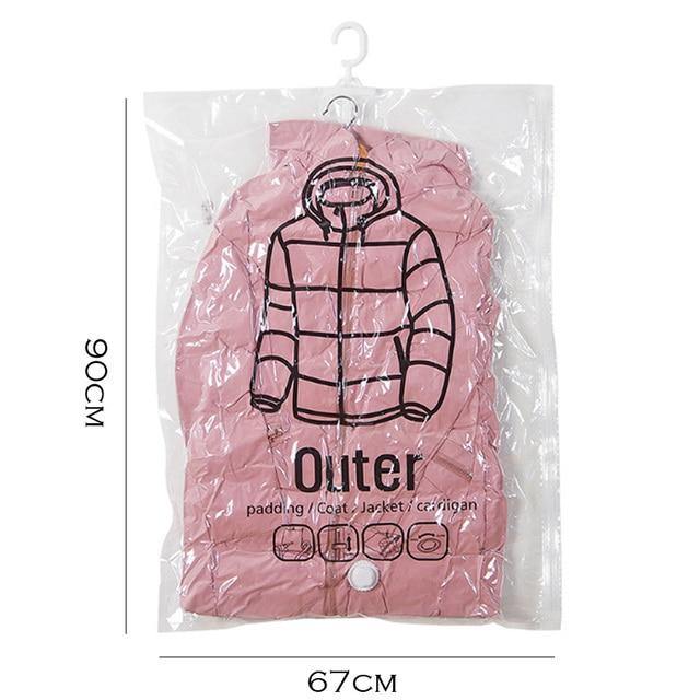 Lisslune | Closet Organizer Hanging Vacuum Bag
