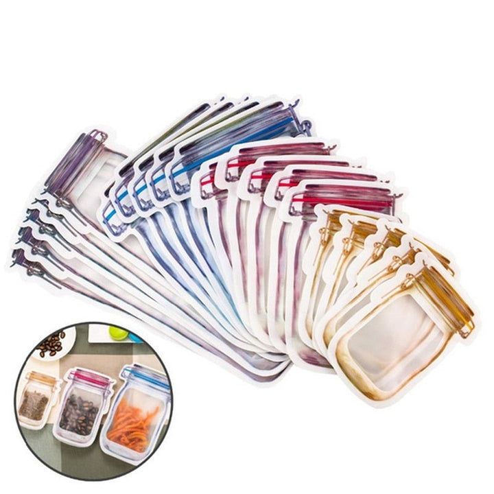 Lisslune | Reusable Zip Jar Bags