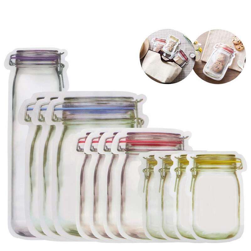Lisslune | Reusable Zip Jar Bags