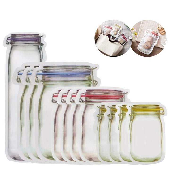 Lisslune | Reusable Zip Jar Bags