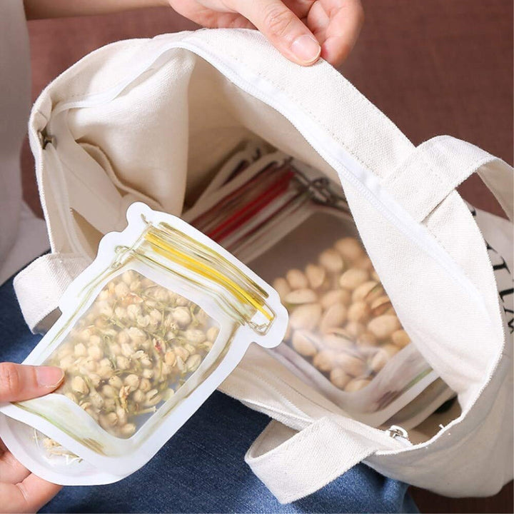 Lisslune | Reusable Zip Jar Bags