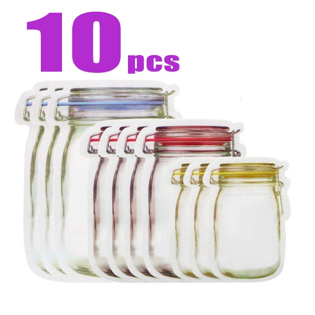 Lisslune | Reusable Zip Jar Bags