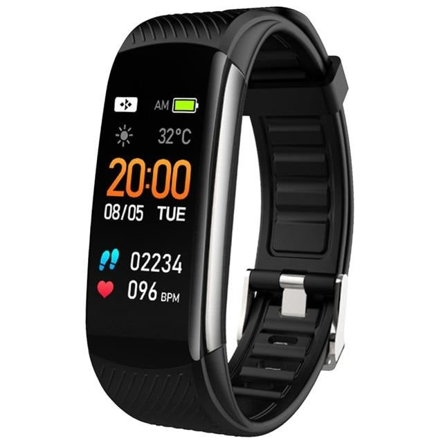 Lisslune | Smart Ware Fitrix Waterproof Fitness Tracker with Heart Rate Blood Pressure