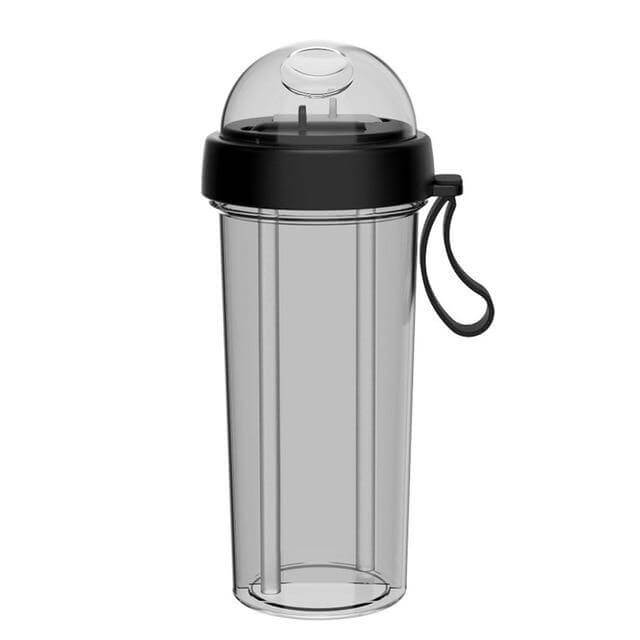 Lisslune | Dual Straw Separate Bottle