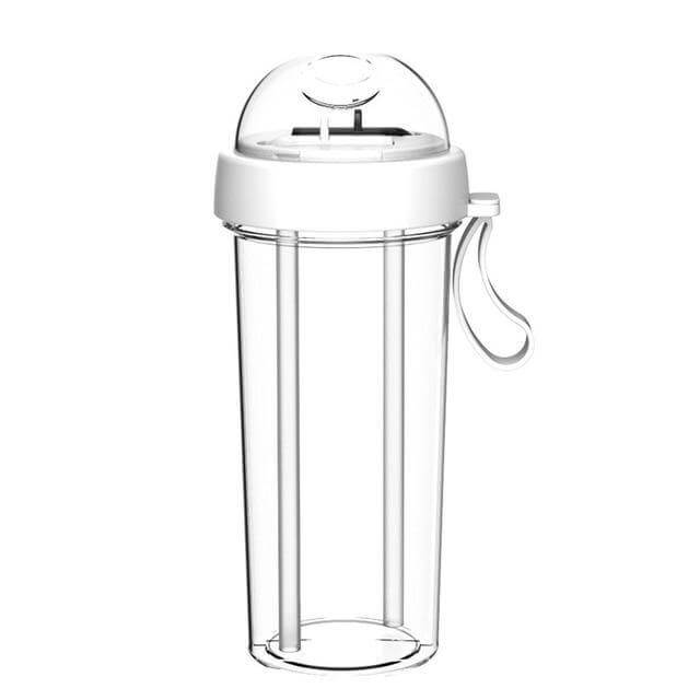 Lisslune | Dual Straw Separate Bottle
