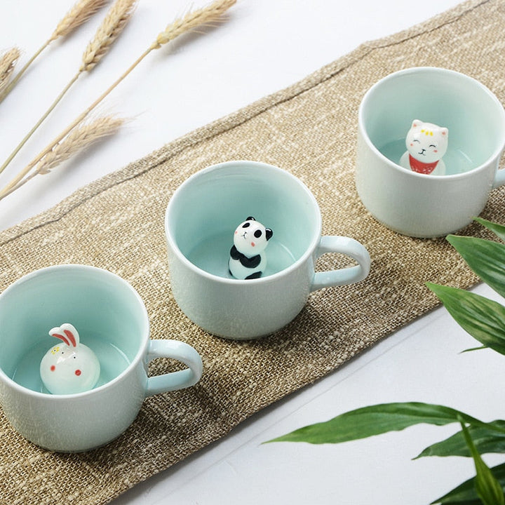 Rynx Adorable Animal Surprise Mug