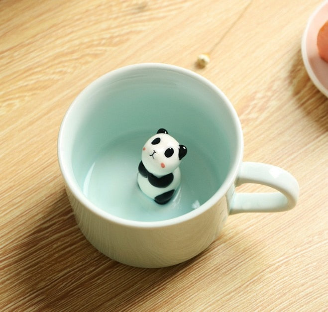 Lisslune | 3D Creative Cartoon Animal Ceramic Mugs