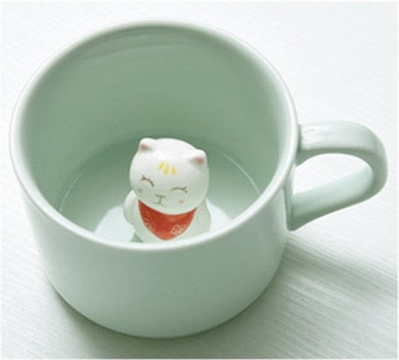 Lisslune | 3D Creative Cartoon Animal Ceramic Mugs