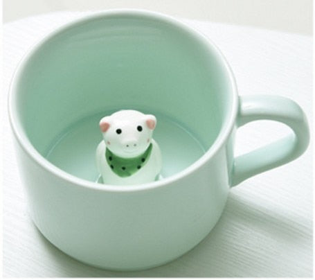 Lisslune | 3D Creative Cartoon Animal Ceramic Mugs